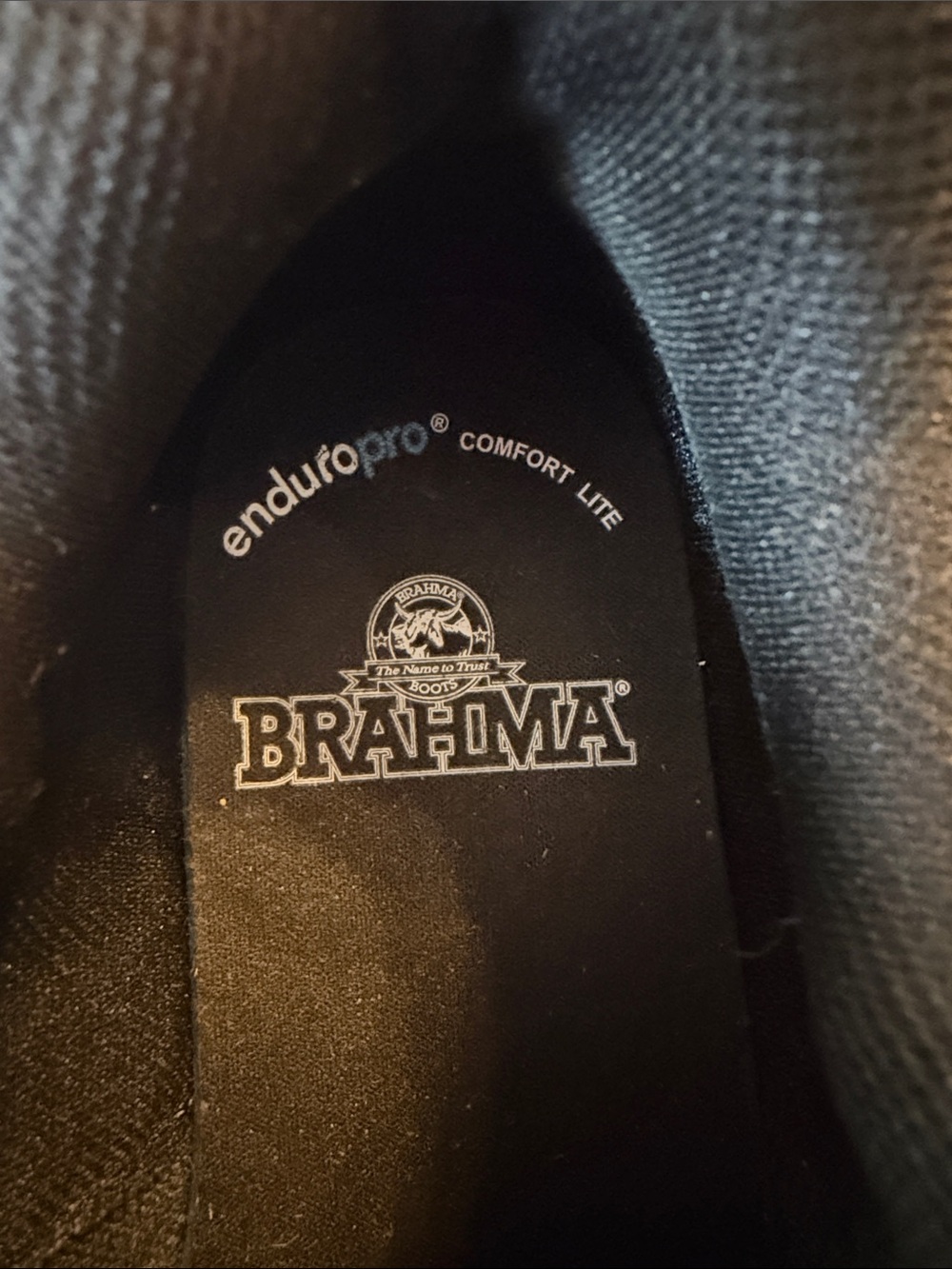 Brahma Men's Black Mesh Athletic Work Sneakers - Picture 6 of 6